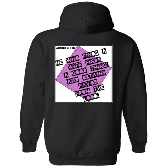 Mr Proverbs 18:22 Retro Hoodie