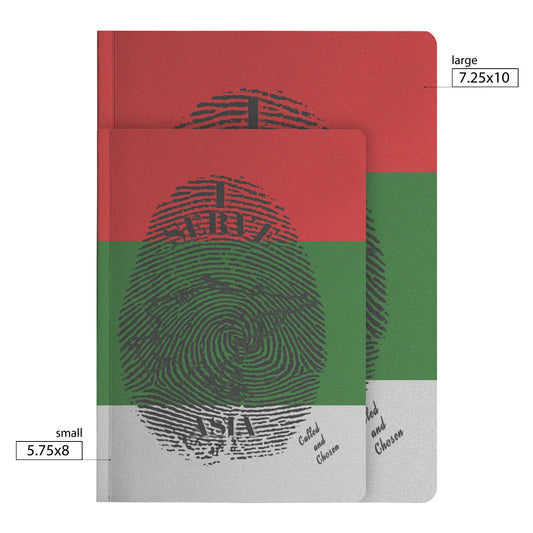 I Serve Asia Fingerprint Notebook
