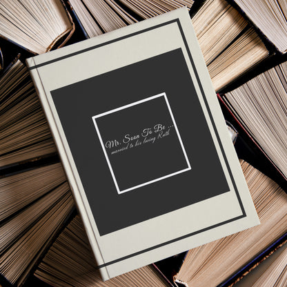 Black Framed Mr. Soon To Be Journal