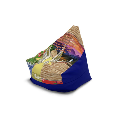 1 Timothy 4:12 East Asia Bean Bag Chair Cover, Navy