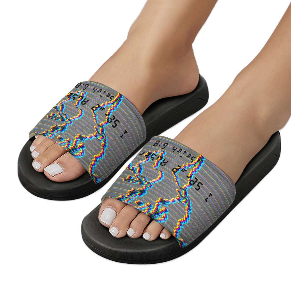 Adult Unisex I Serve Australia Chromatic Slippers ***