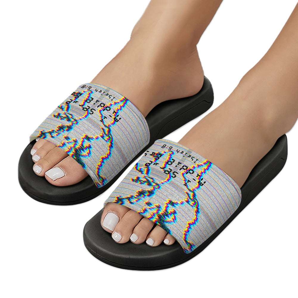 Adult Unisex I Serve Middle East Chromatic Slippers ***