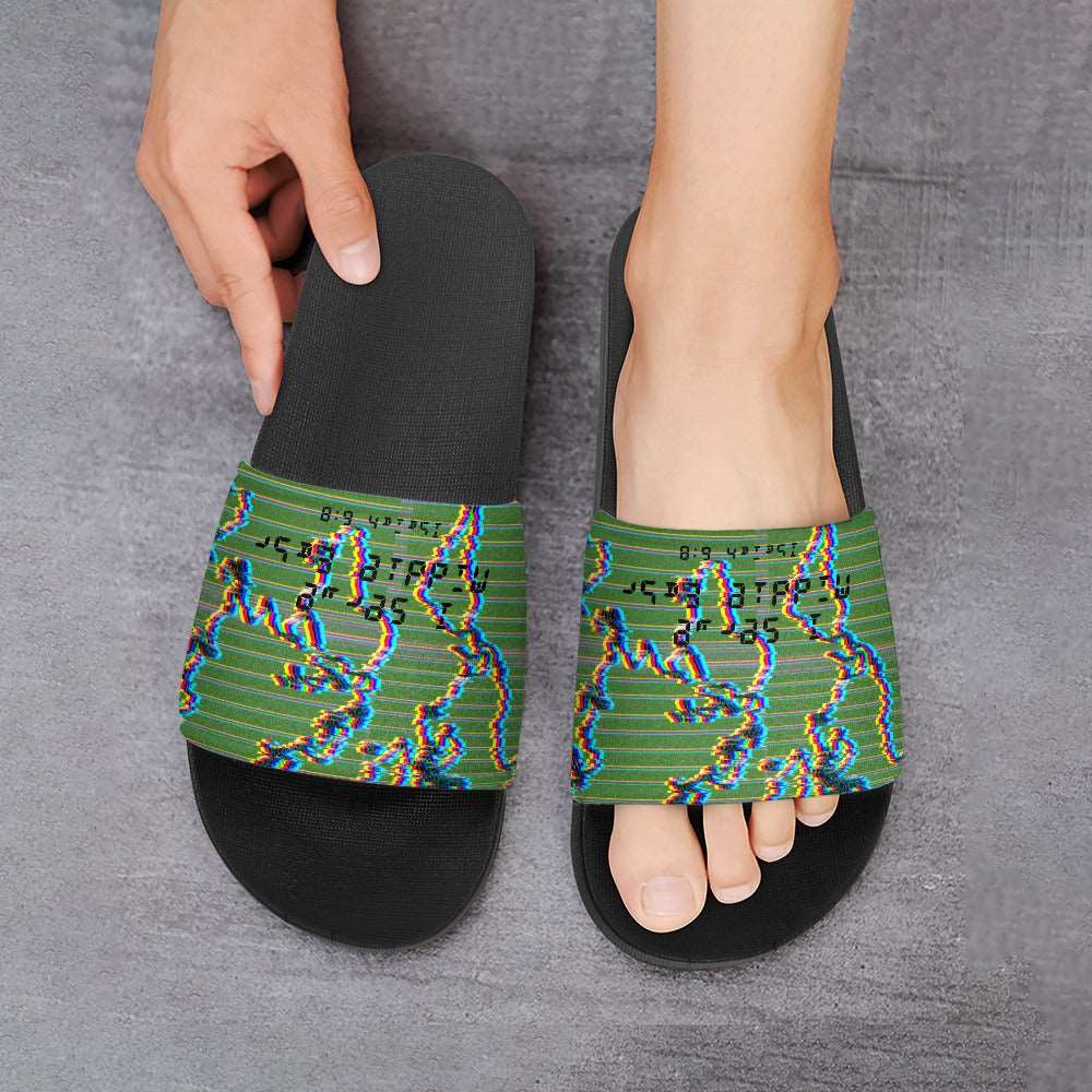 Adult Unisex I Serve Middle East Chromatic Slippers ***