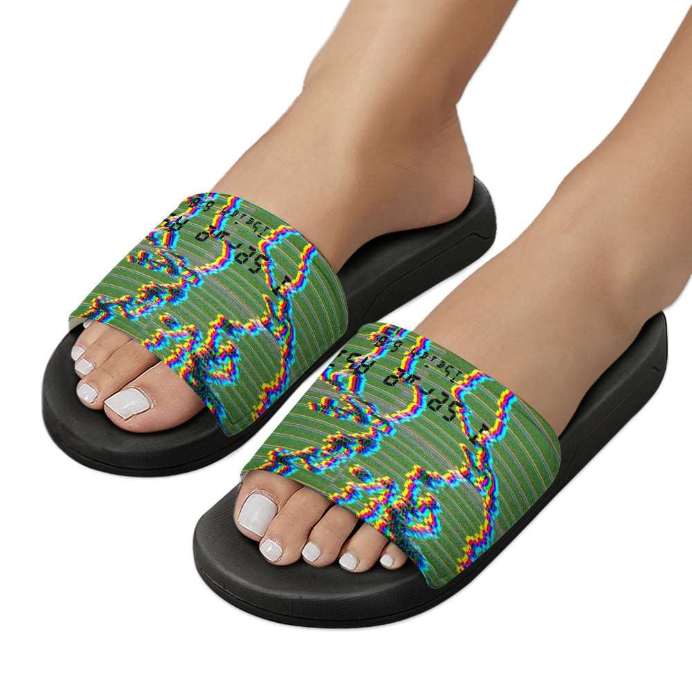 Adult Unisex I Serve Asia Chromatic Slippers ****