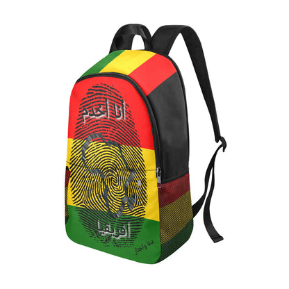 Multilanguage Tricolor I Serve Africa Backpack