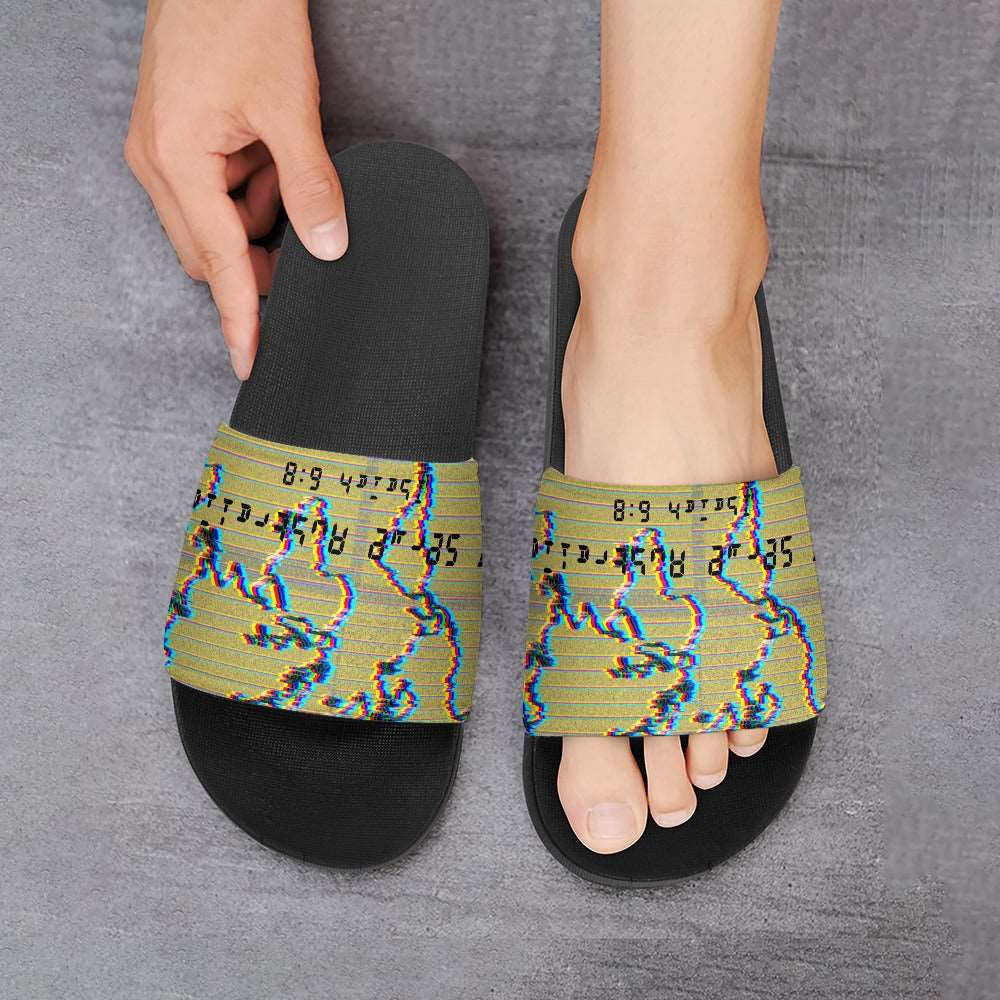 Adult Unisex I Serve Australia Chromatic Slippers ***
