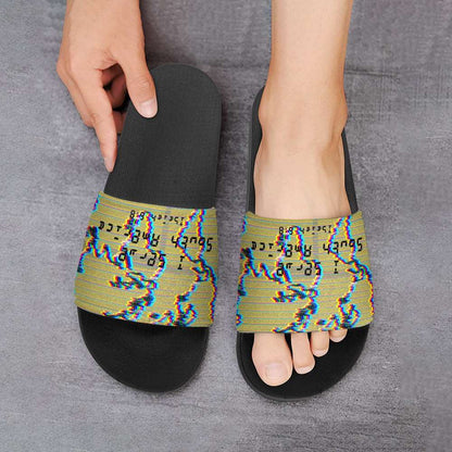 Adult Unisex I Serve South America Chromatic Slippers ****