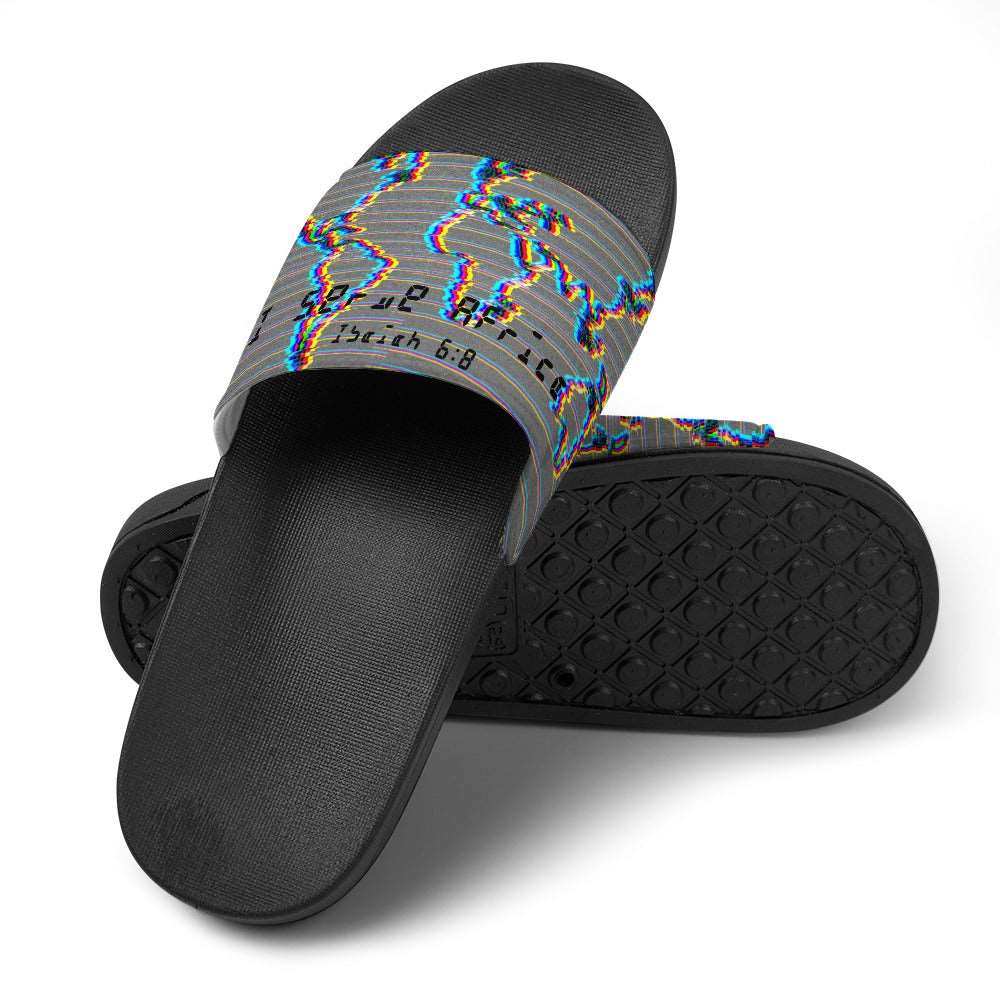 Adult Unisex I Serve Africa Chromatic Slippers ****