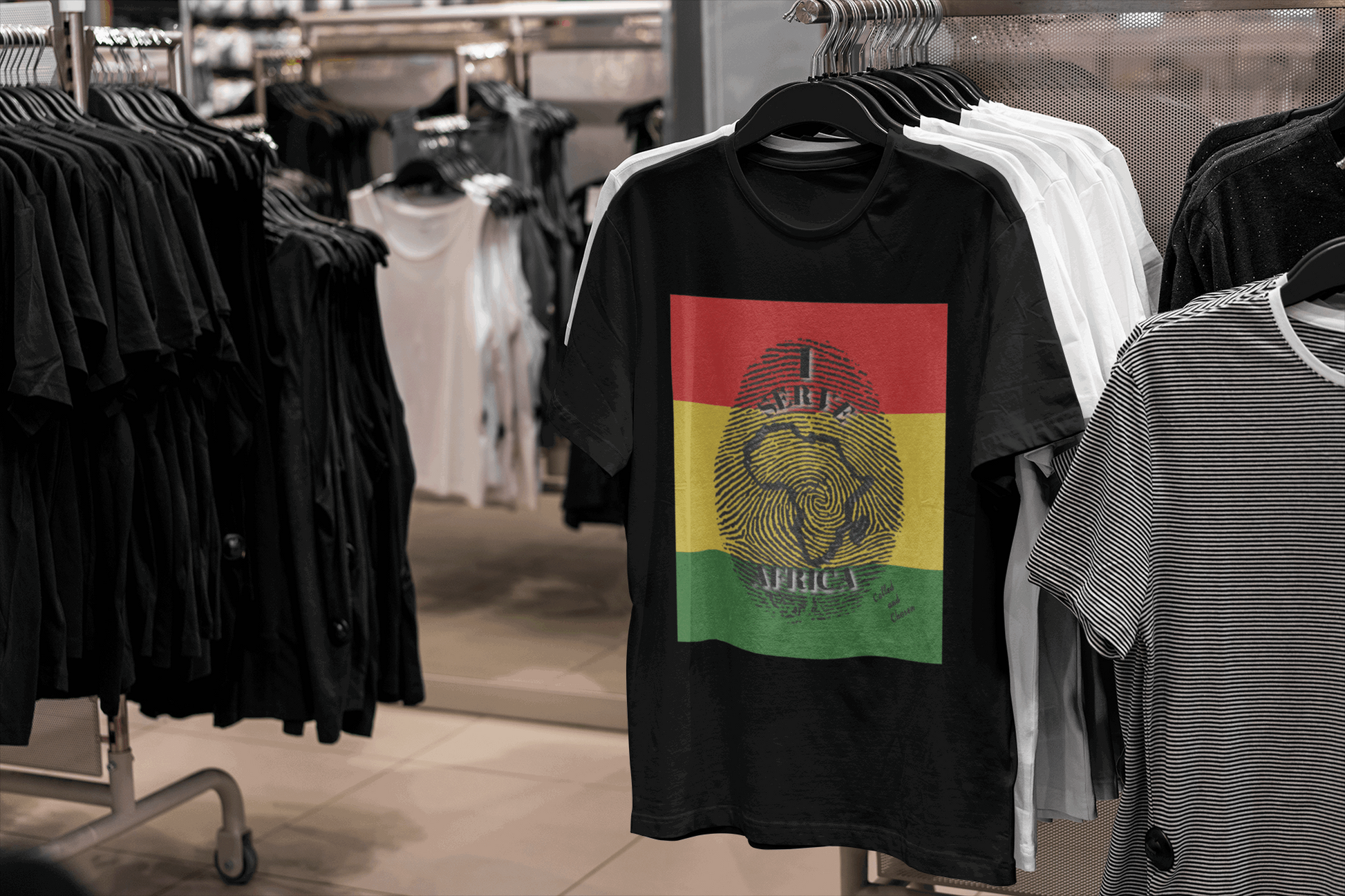 Adult Unisex I Serve Africa Tee ***