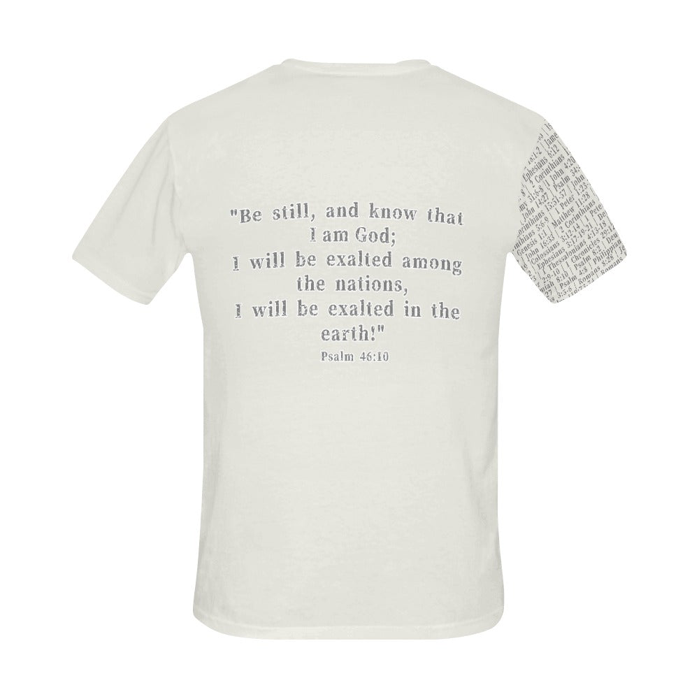 Adult Unisex Psalm 46:10 D.H.W. Jersey Tee