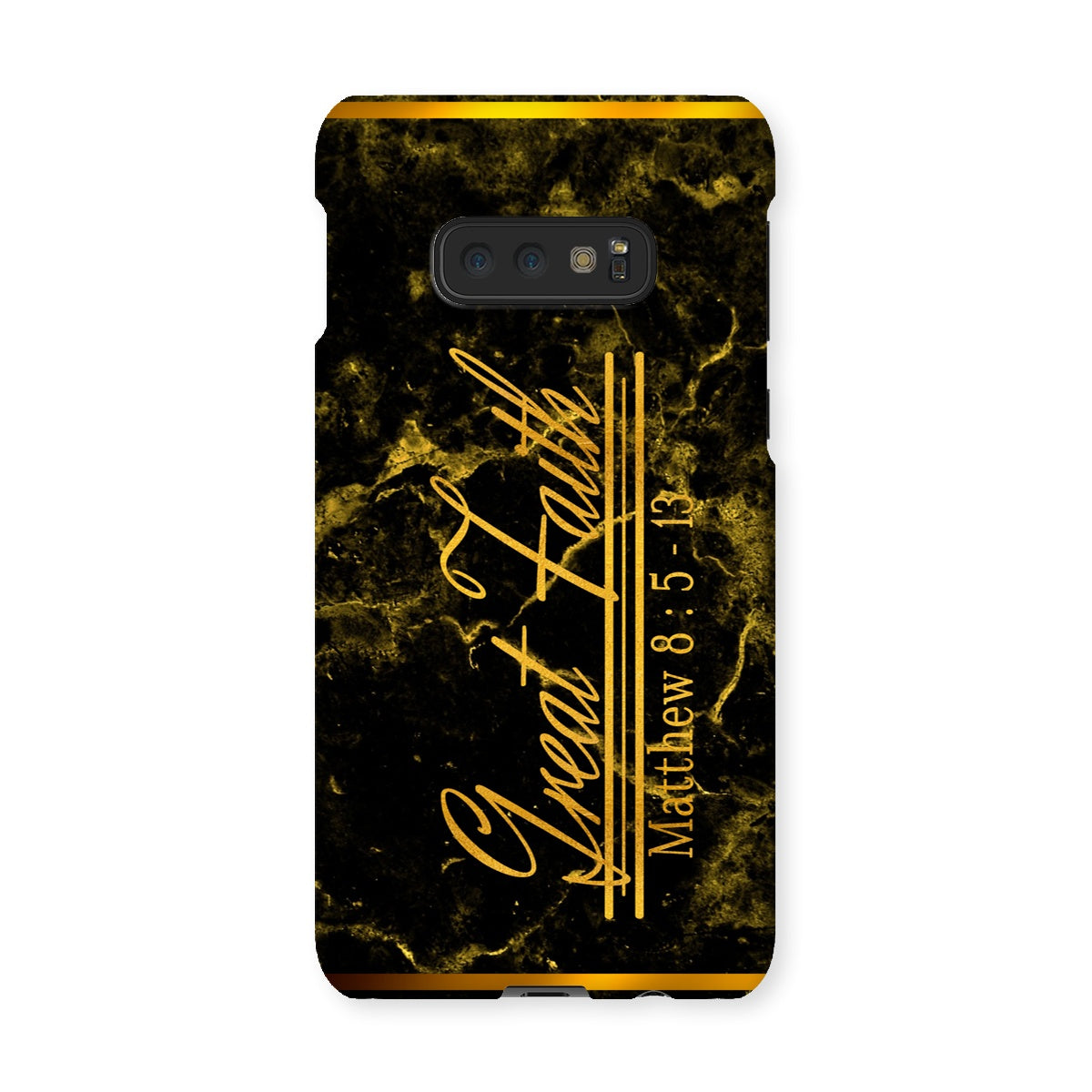 Great Faith || Matthew 8:5-13 Snap Phone Case