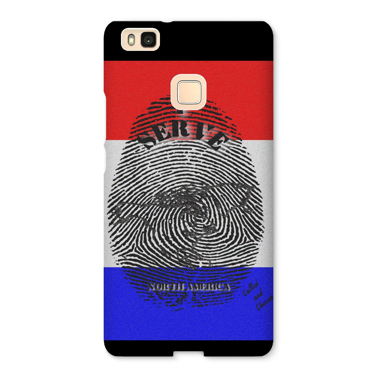 I Serve North America Fingerprint Snap Phone Case