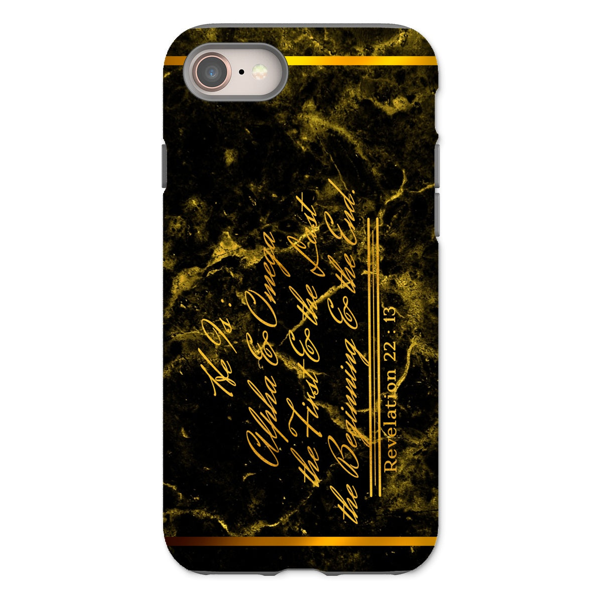 Alpha & Omega || Revelation 22:13 Tough Phone Case
