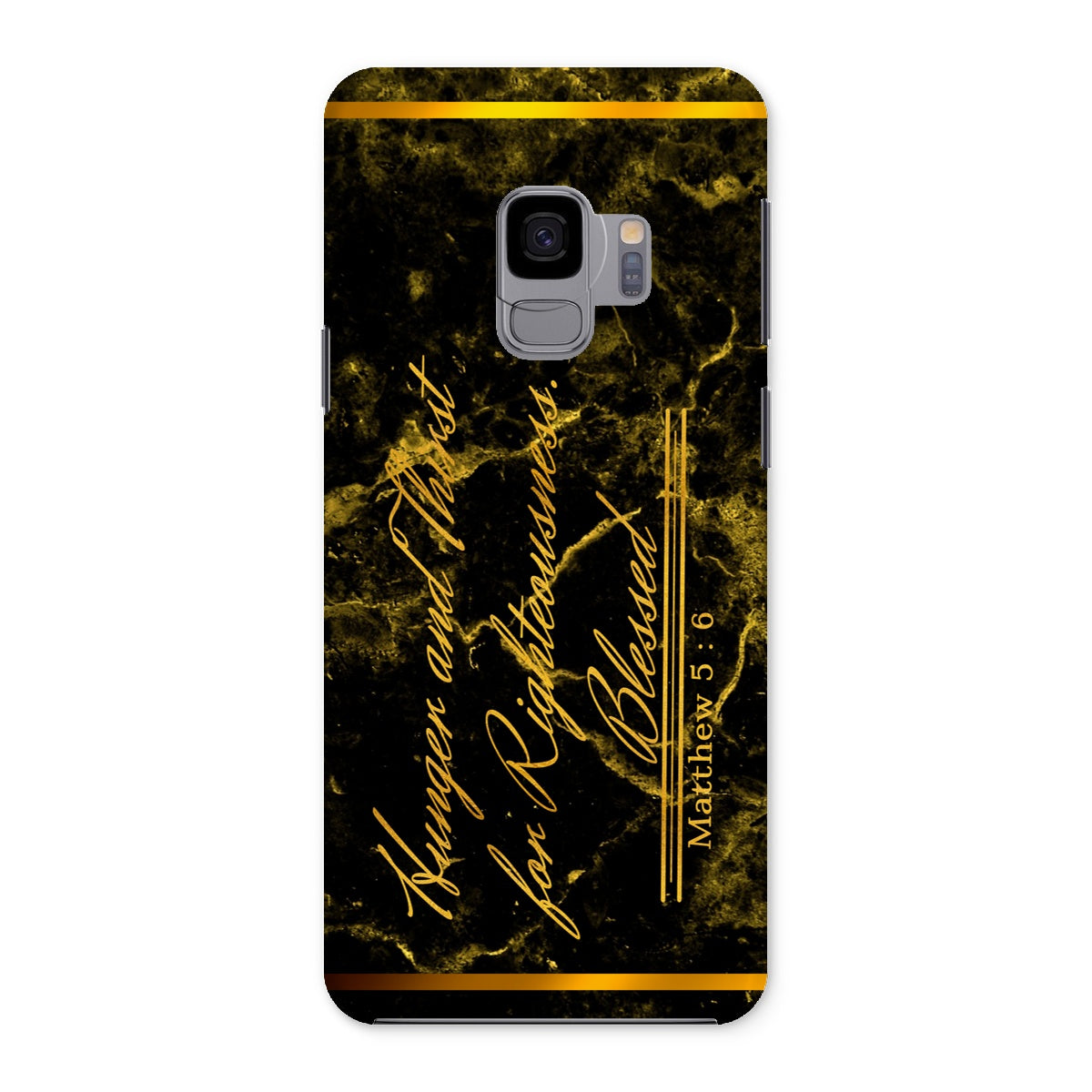 Hunger and Thirst for Righteousness || Matthew 5:6 Snap Phone Case