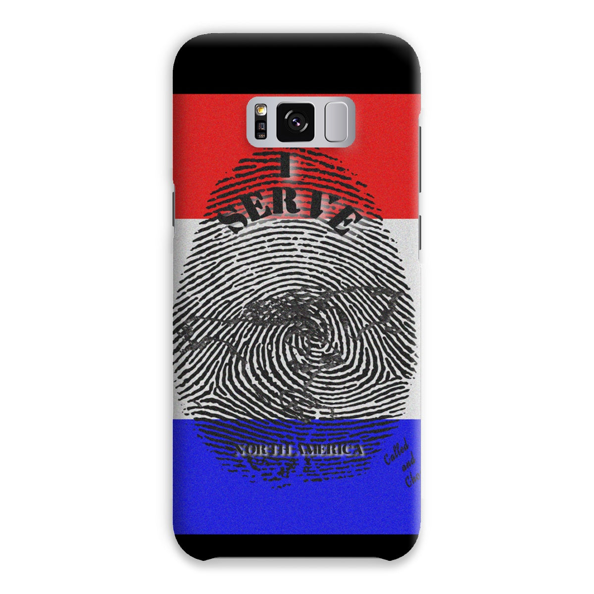 I Serve North America Fingerprint Snap Phone Case