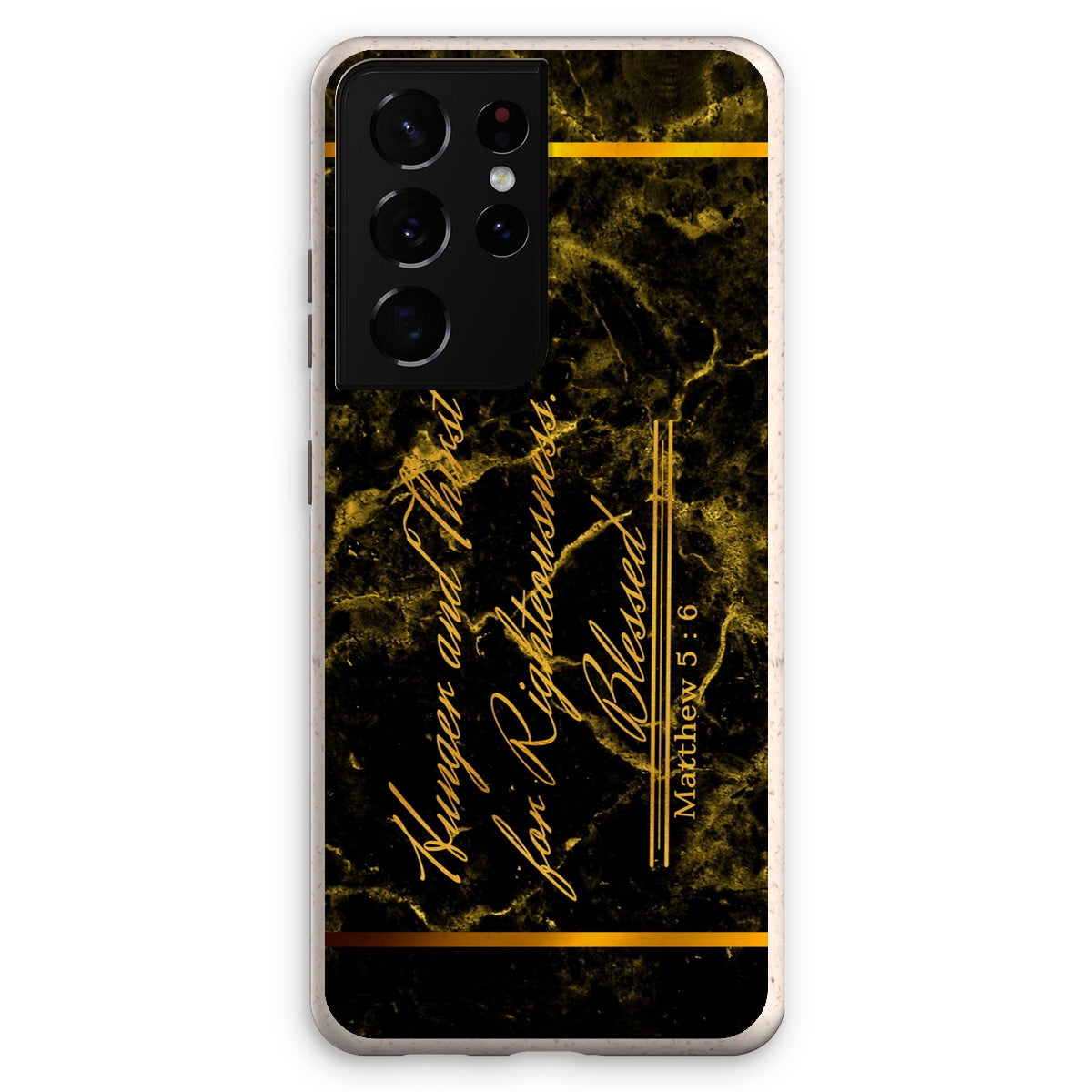 Hunger and Thirst for Righteousness || Matthew 5:6 Eco Phone Case