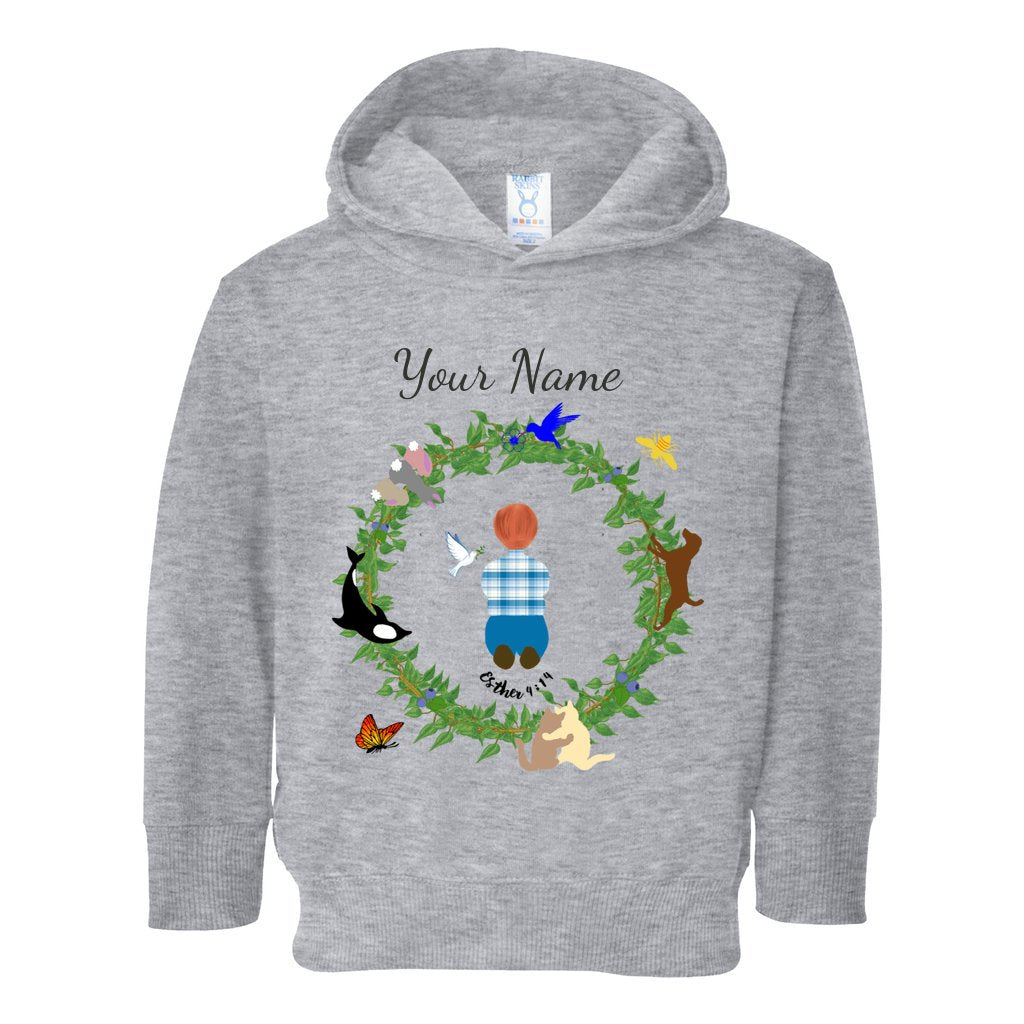 Personalized Born For This Time Toddler Boy’s Hoodie