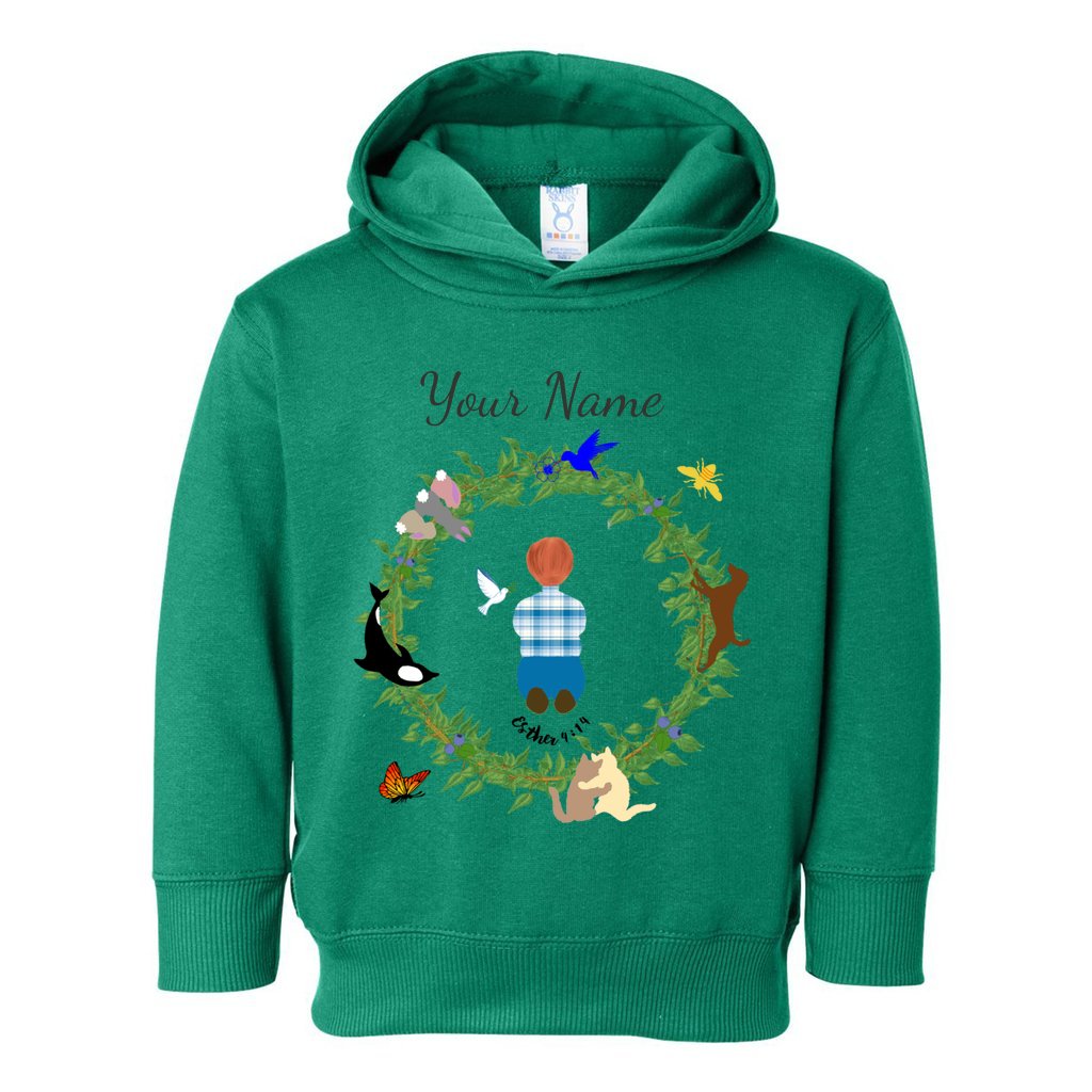 Personalized Born For This Time Toddler Boy’s Hoodie