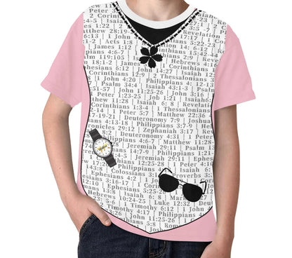 Youth Girl Isaiah 6:8 Covered T-Shirt