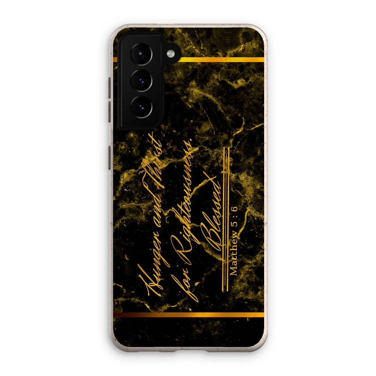 Hunger and Thirst for Righteousness || Matthew 5:6 Eco Phone Case