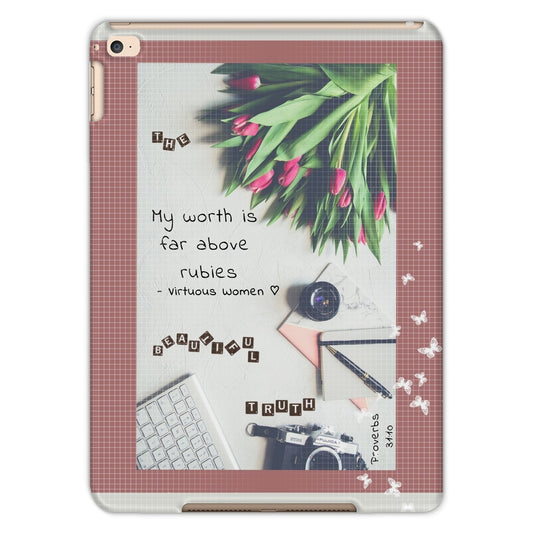 English || Virtuous Woman iPad Case