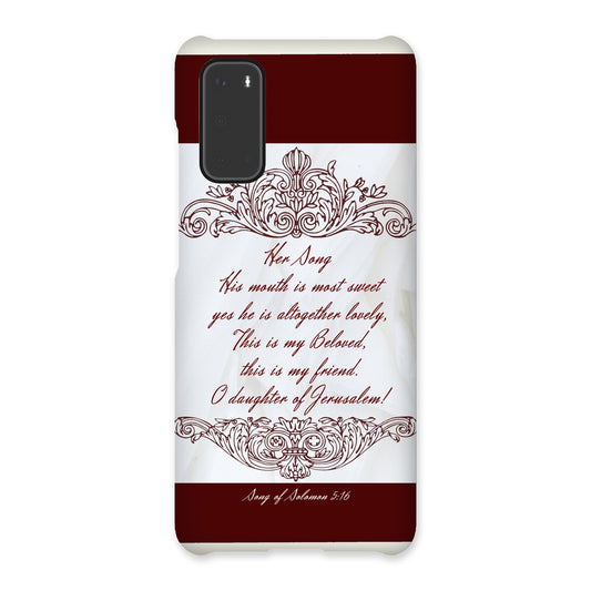 Her Song of Solomon Snap Phone Case