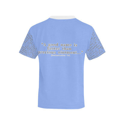 Youth Unisex Ecclesiastes 7:1 Covered T-Shirt