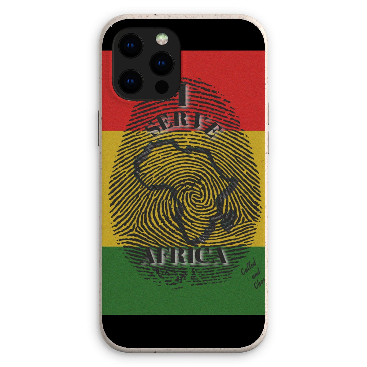 I Serve Africa Fingerprint Eco Phone Case