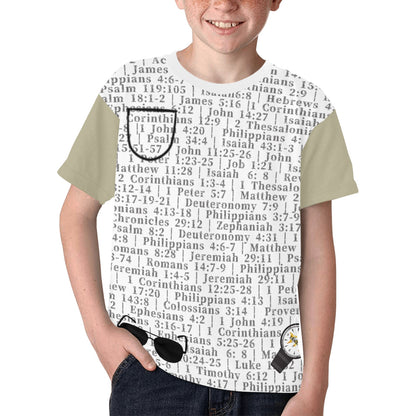Youth Boy Psalm 46:10 Covered T-Shirt