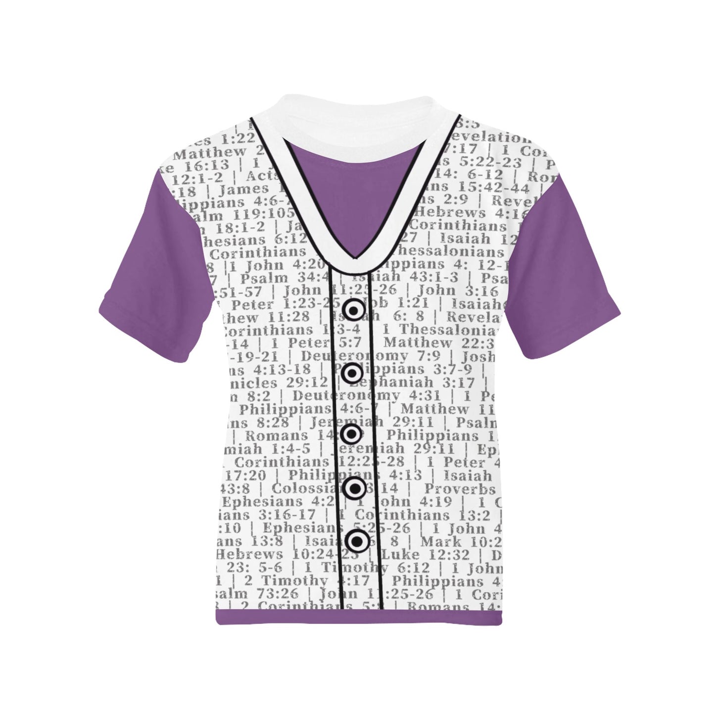 Youth Girl Revelation 22:13 Covered T-Shirt