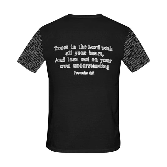 Adult Unisex Proverbs 3:5 D.H.W. Jersey Tee