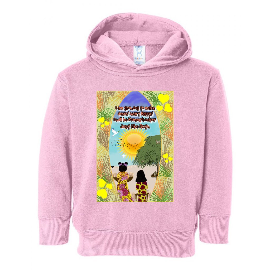 Making Jesus Merry Like Ruth Girl's Toddler Hoodie