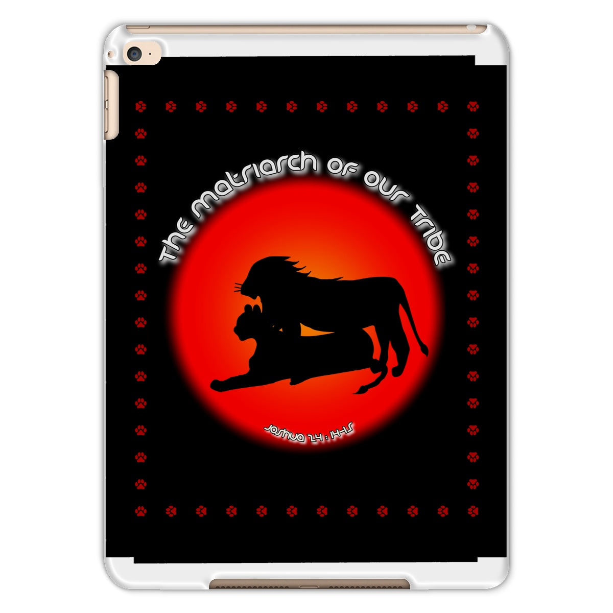English || Her Our Family Tribe iPad Case