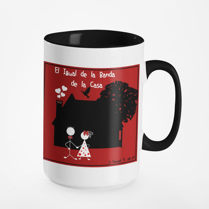 Spanish || His and Her Family-Band 2-Piece Mug Set