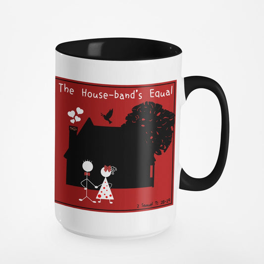 English || His and Her Family-Band 2-Piece Mug Set