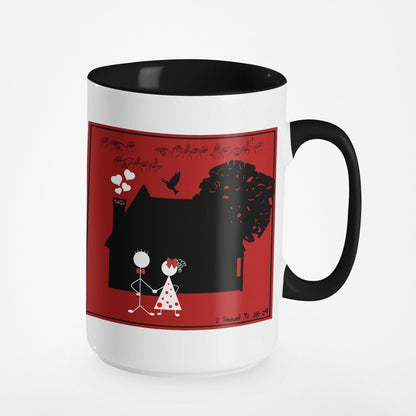 ASL || His and Her Family-Band 2-Piece Mug Set