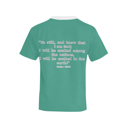 Youth Boy Psalm 46:10 Covered T-Shirt