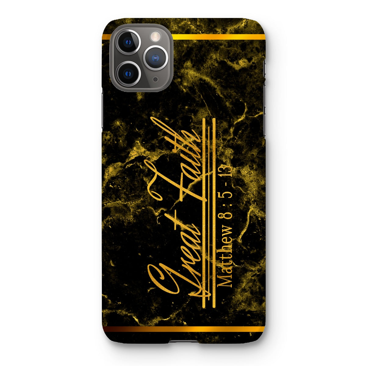 Great Faith || Matthew 8:5-13 Snap Phone Case