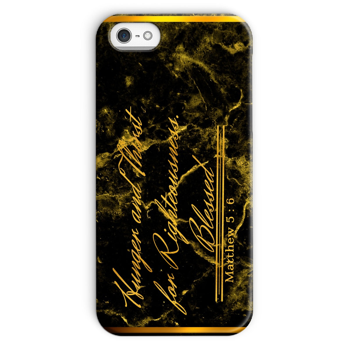 Hunger and Thirst for Righteousness || Matthew 5:6 Snap Phone Case