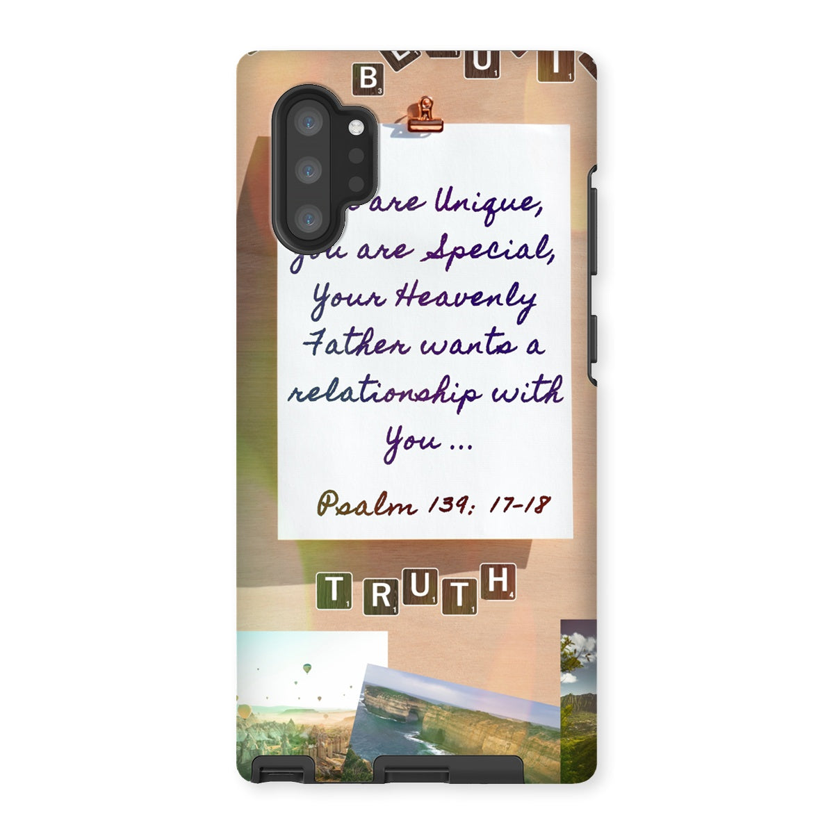You Are Unique Tough Phone Case