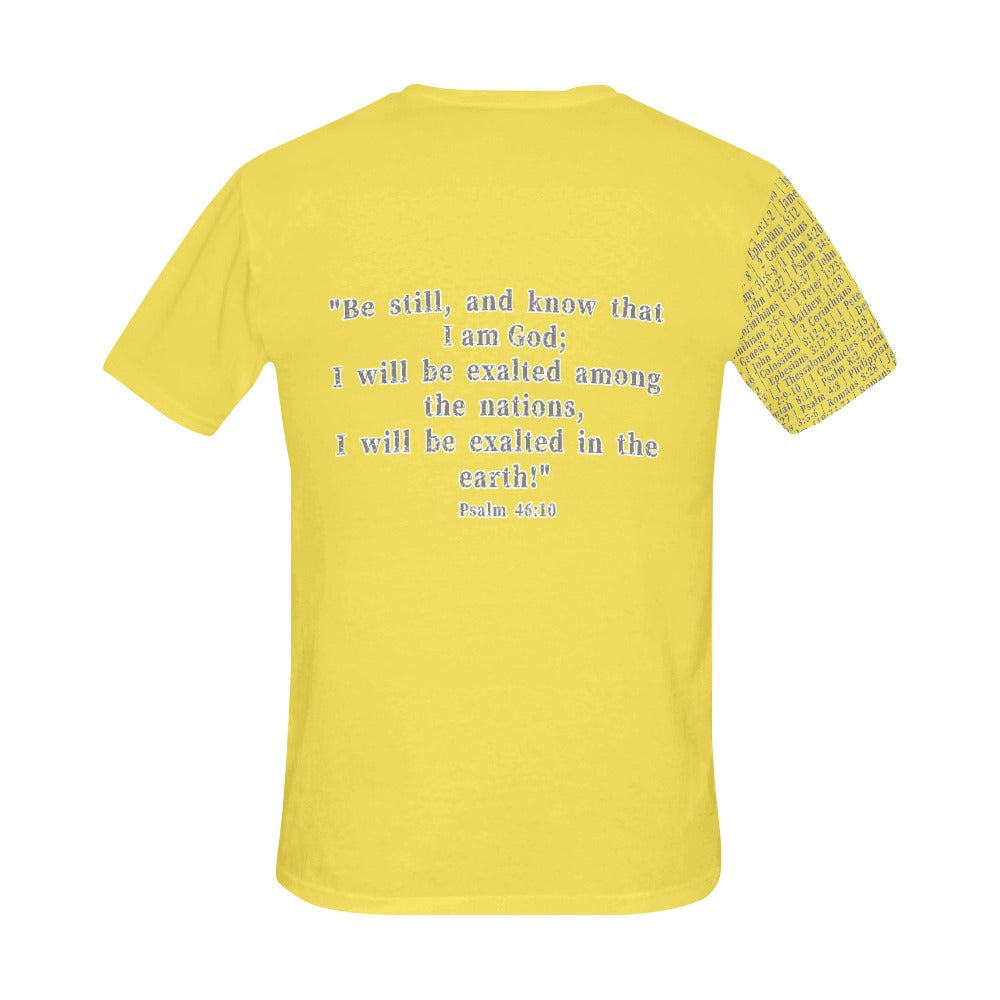 Adult Unisex Psalm 46:10 D.H.W. Jersey Tee