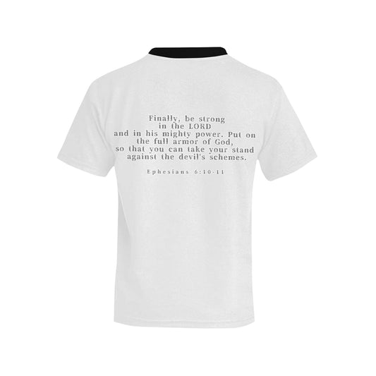 Youth Girl Ephesians 6:10-11 Covered T-Shirt