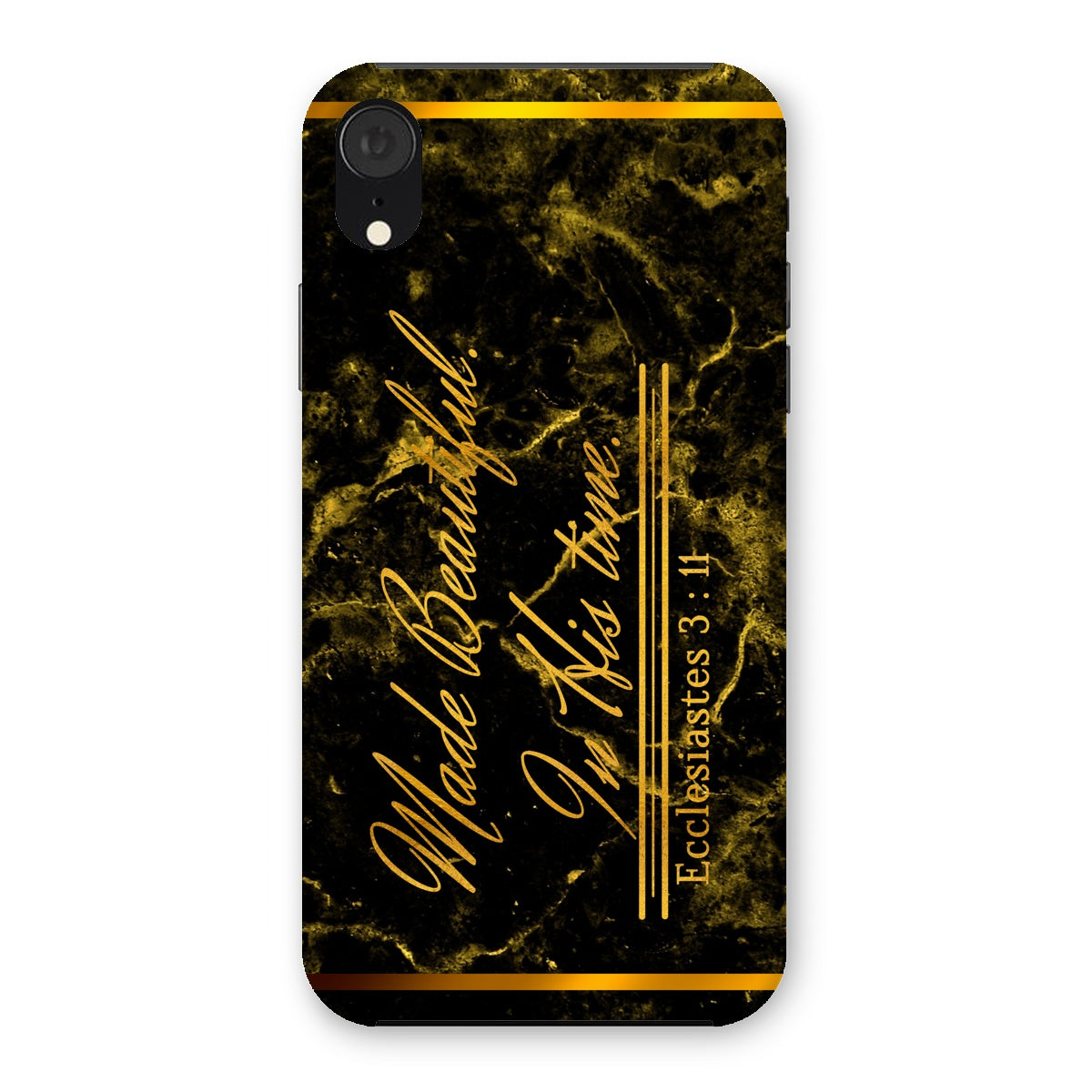 Made Beautiful in His Time || Ecclesiastes 3:11 Snap Phone Case