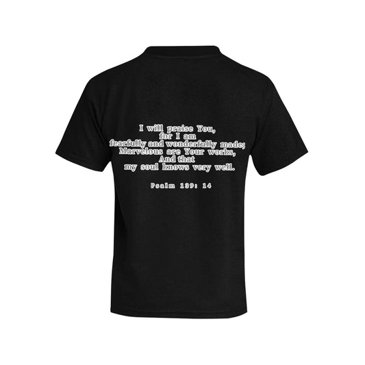 Youth Boy Psalm 139:14 Covered T-Shirt