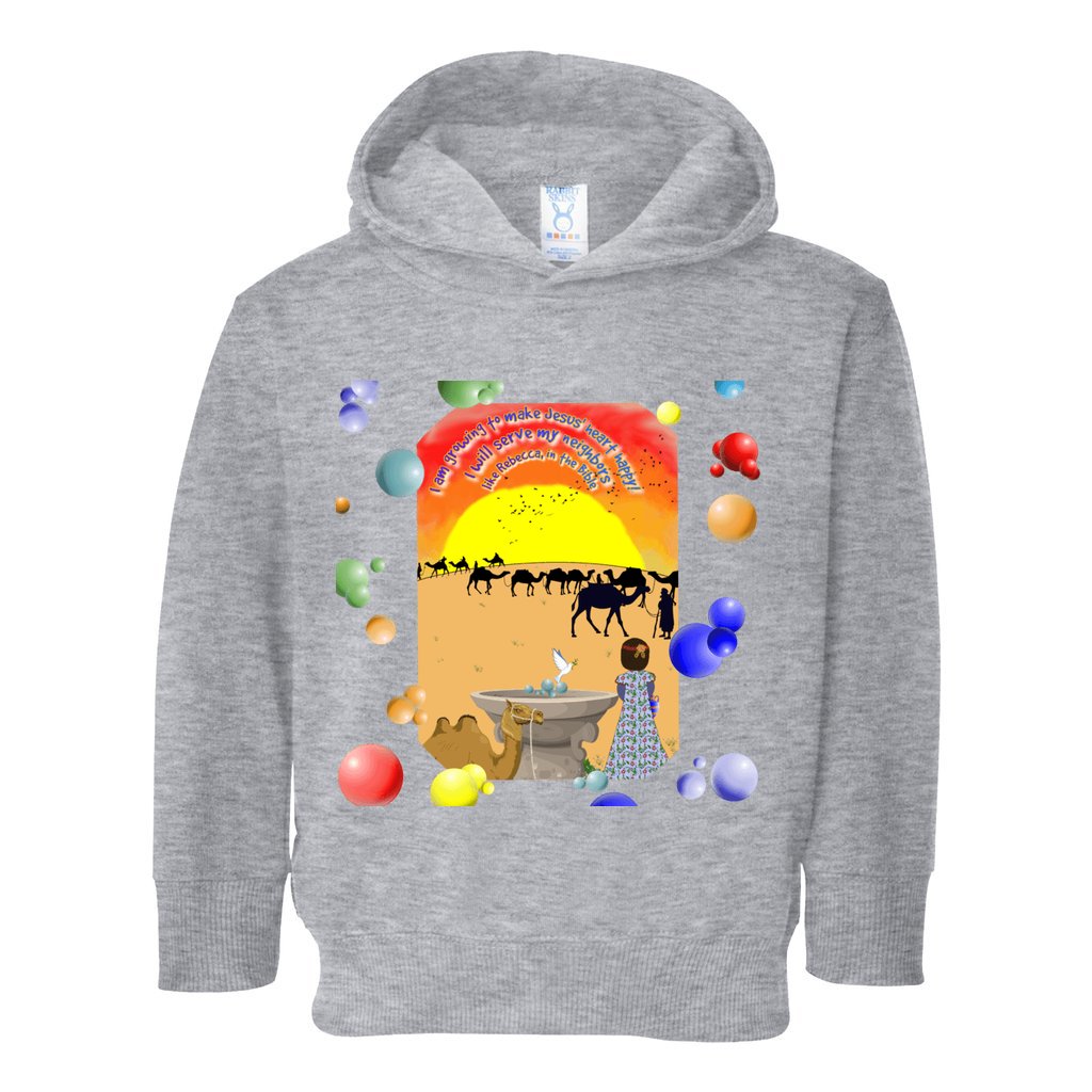 Making Jesus Merry Like Rebecca Girl's Toddler Hoodie