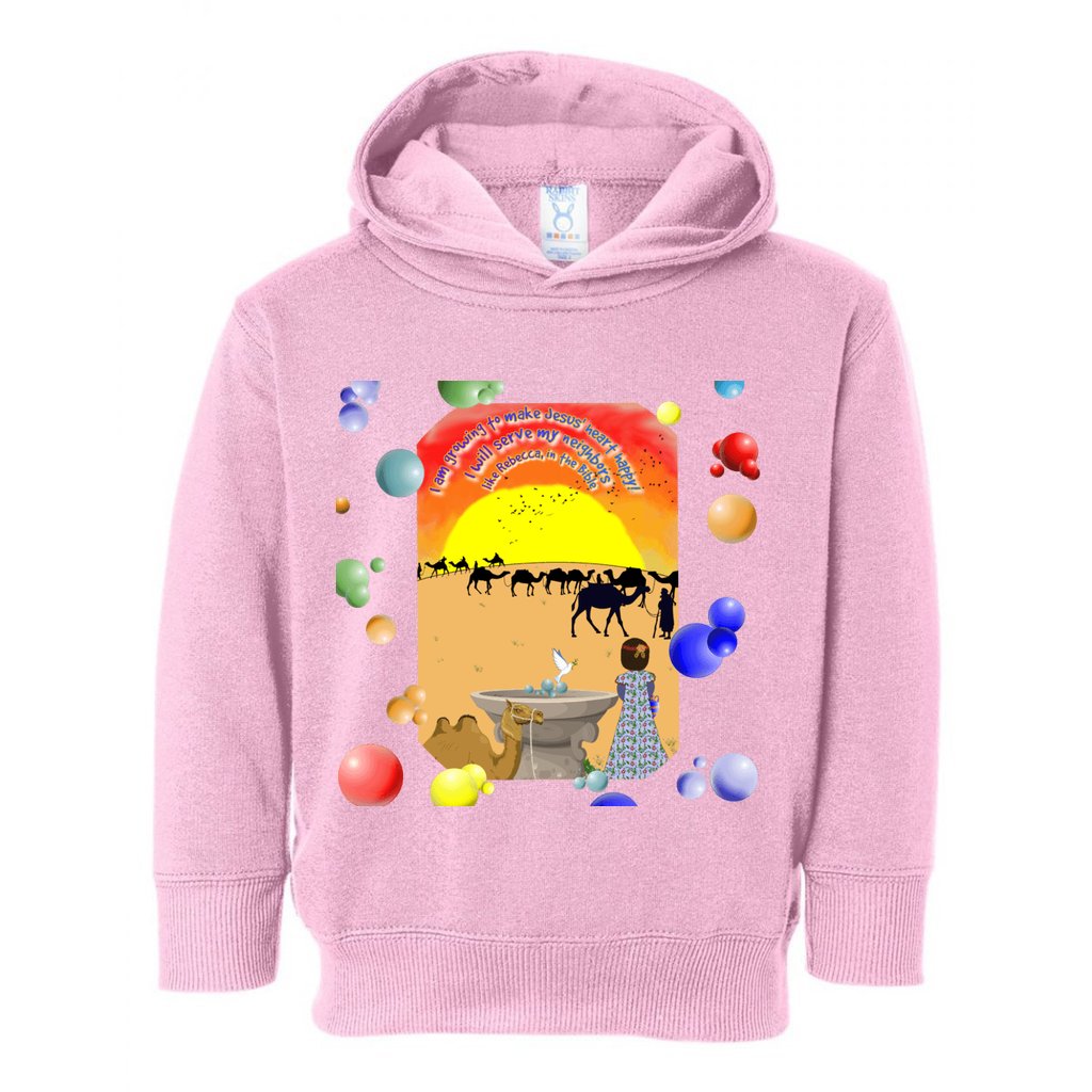 Making Jesus Merry Like Rebecca Girl's Toddler Hoodie