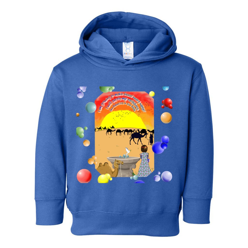 Making Jesus Merry Like Rebecca Girl's Toddler Hoodie