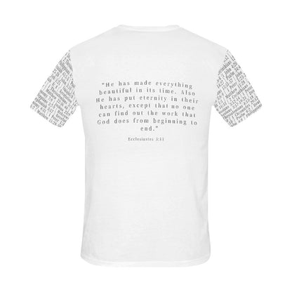 Adult Unisex Ecclesiastes 3:11 D.H.W. Jersey Tee
