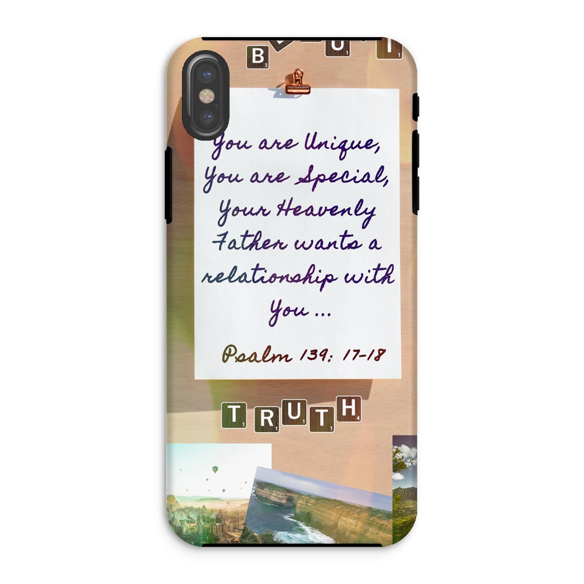 You Are Unique Tough Phone Case
