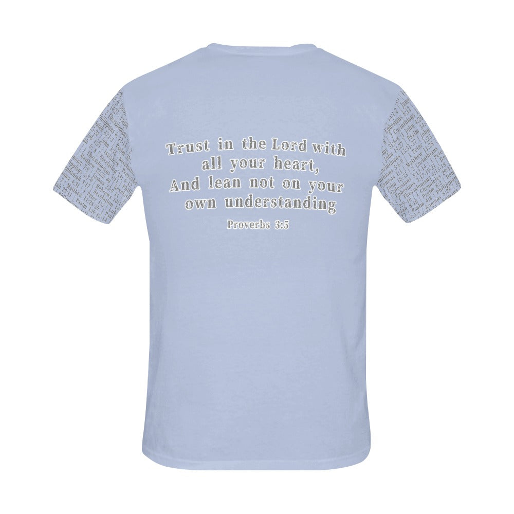 Adult Unisex Proverbs 3:5 D.H.W. Jersey Tee